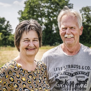 Hans en Annemarie van Nuland, de eerste eigenaren van een appartement in de woontoren