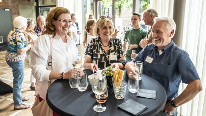 feestelijke foto nieuwe bewoners