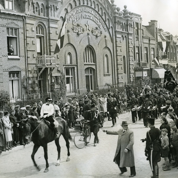 Koekfabriek in 1941